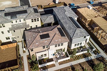 Solar panel roofs